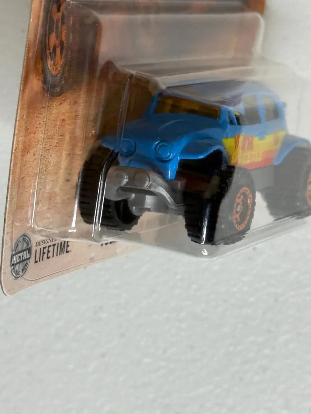 Matchbox Volkswagen Beetle 4x4 Blue Off Road #12/125 NOC